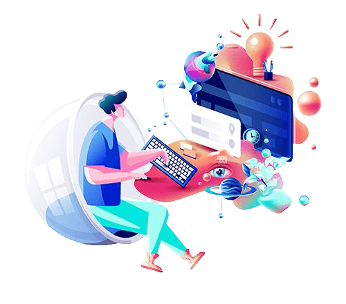 FAQ section illustration