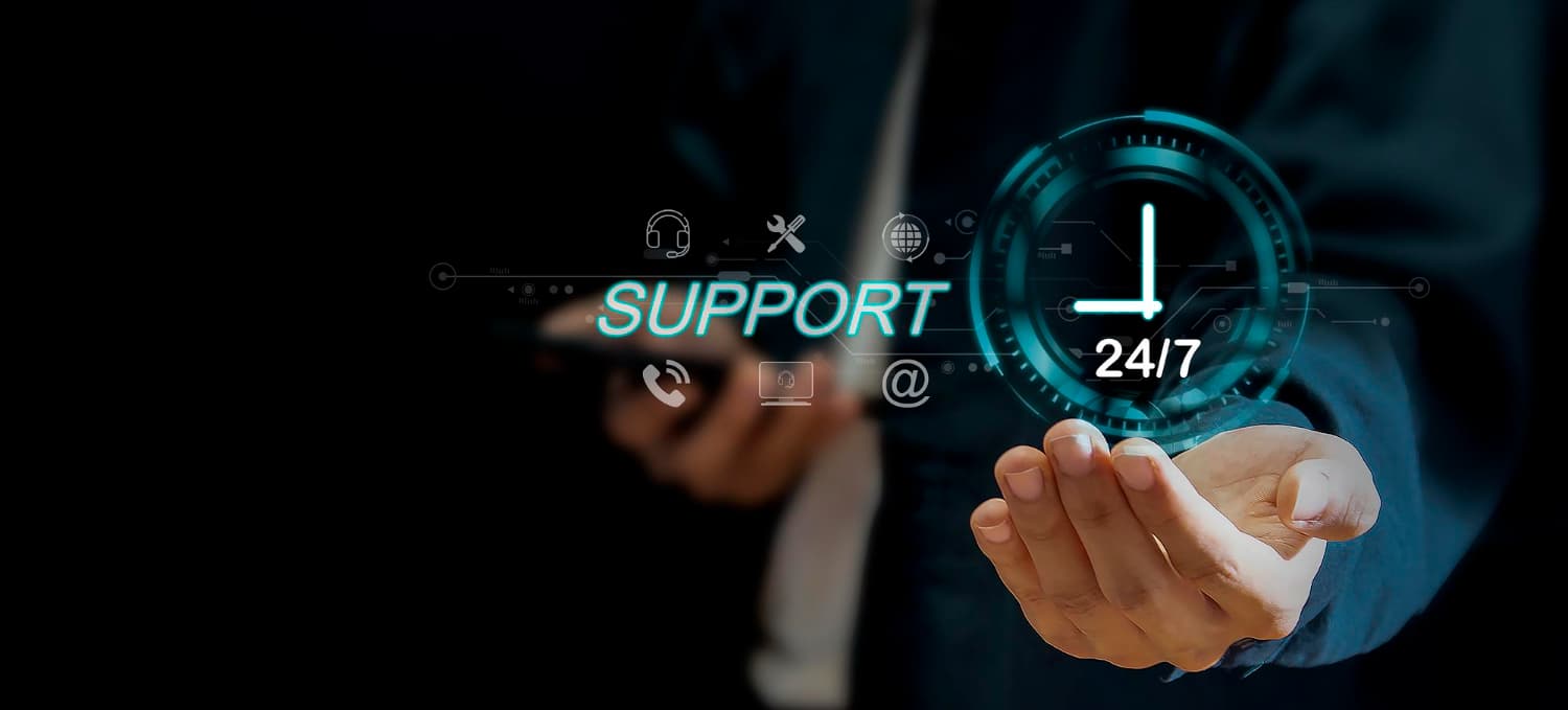 Real-Time 24X7 Support